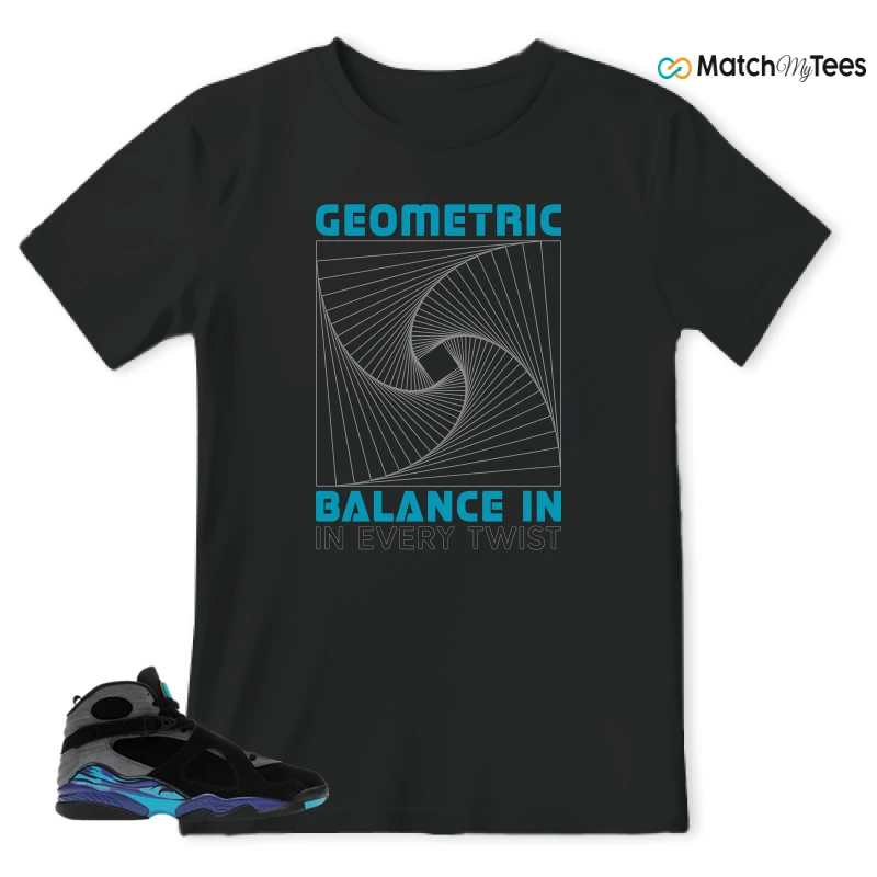 NIKE AIR JORDAN 8 AQUA SNEAKER Matching Tees t-shirt