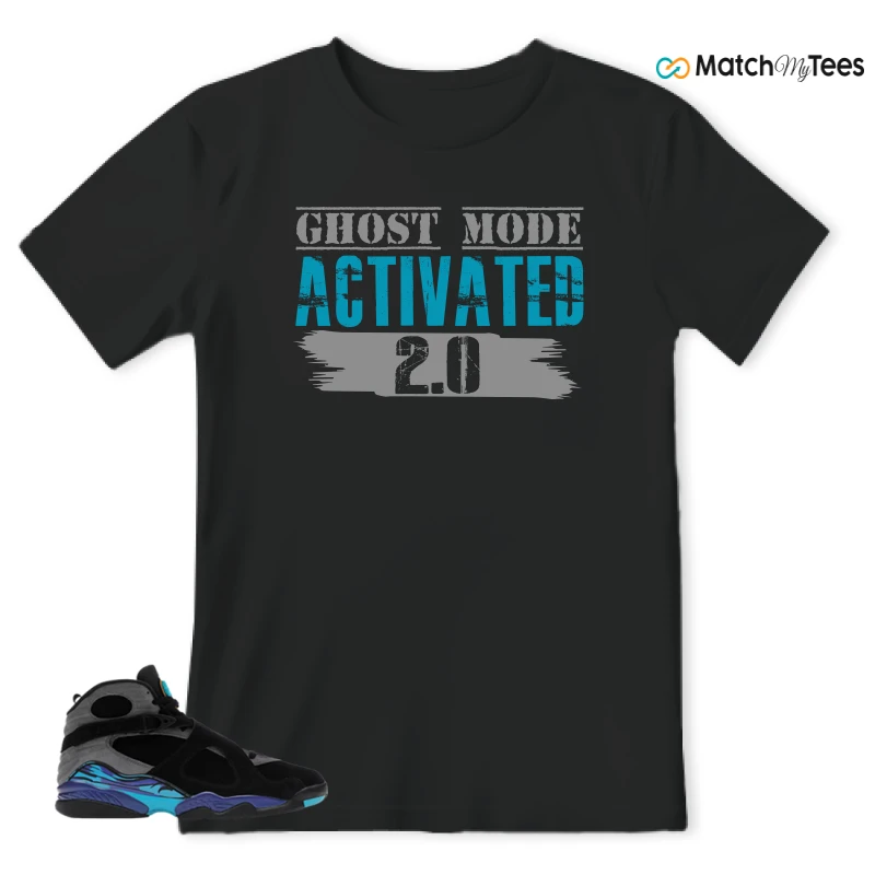 NIKE AIR JORDAN 8 AQUA SNEAKER Matching Tees t-shirt