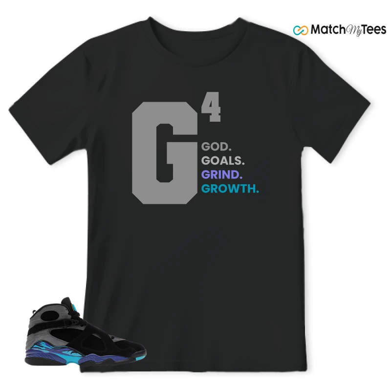 NIKE AIR JORDAN 8 AQUA SNEAKER Matching Tees t-shirt