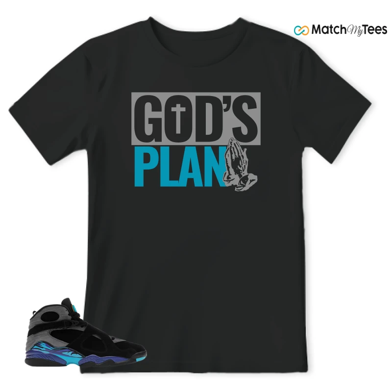 NIKE AIR JORDAN 8 AQUA SNEAKER Matching Tees t-shirt