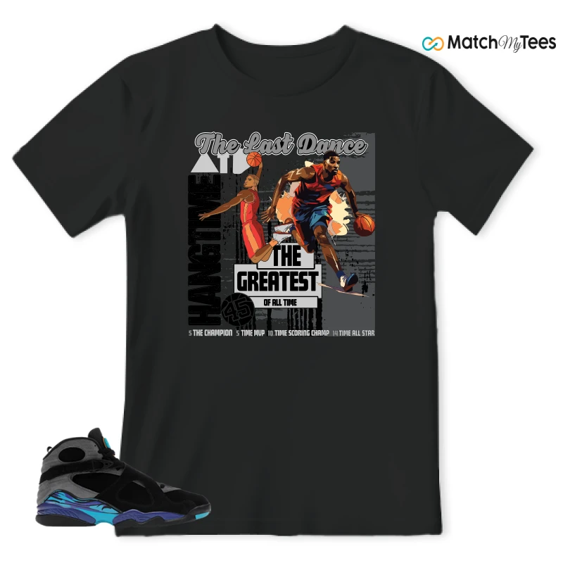 NIKE AIR JORDAN 8 AQUA SNEAKER Matching Tees t-shirt