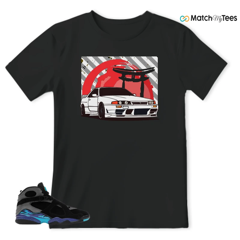 NIKE AIR JORDAN 8 AQUA SNEAKER Matching Tees t-shirt