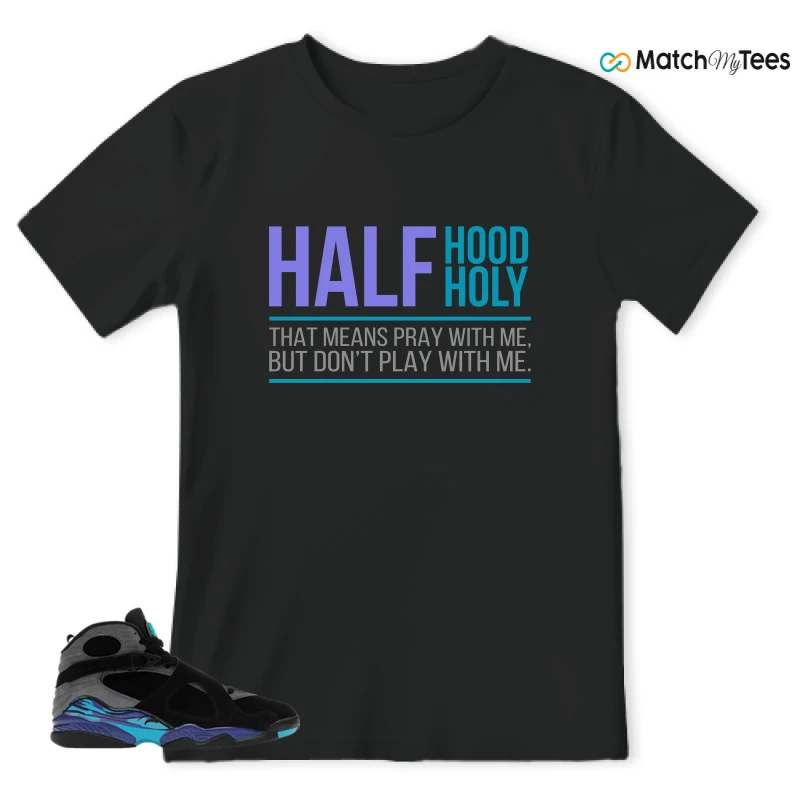 NIKE AIR JORDAN 8 AQUA SNEAKER Matching Tees t-shirt