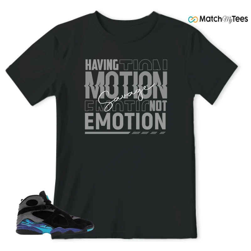 NIKE AIR JORDAN 8 AQUA SNEAKER Matching Tees t-shirt