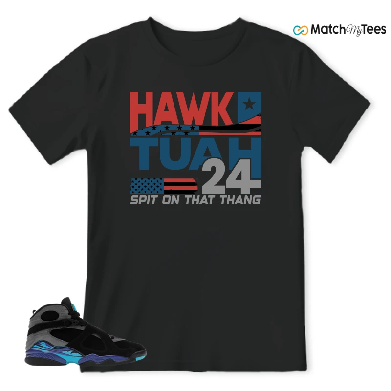 NIKE AIR JORDAN 8 AQUA SNEAKER Matching Tees t-shirt