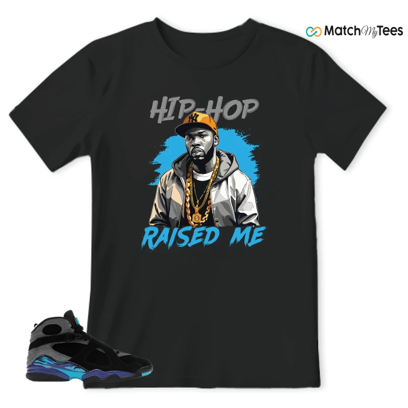 NIKE AIR JORDAN 8 AQUA SNEAKER Matching Tees t-shirt