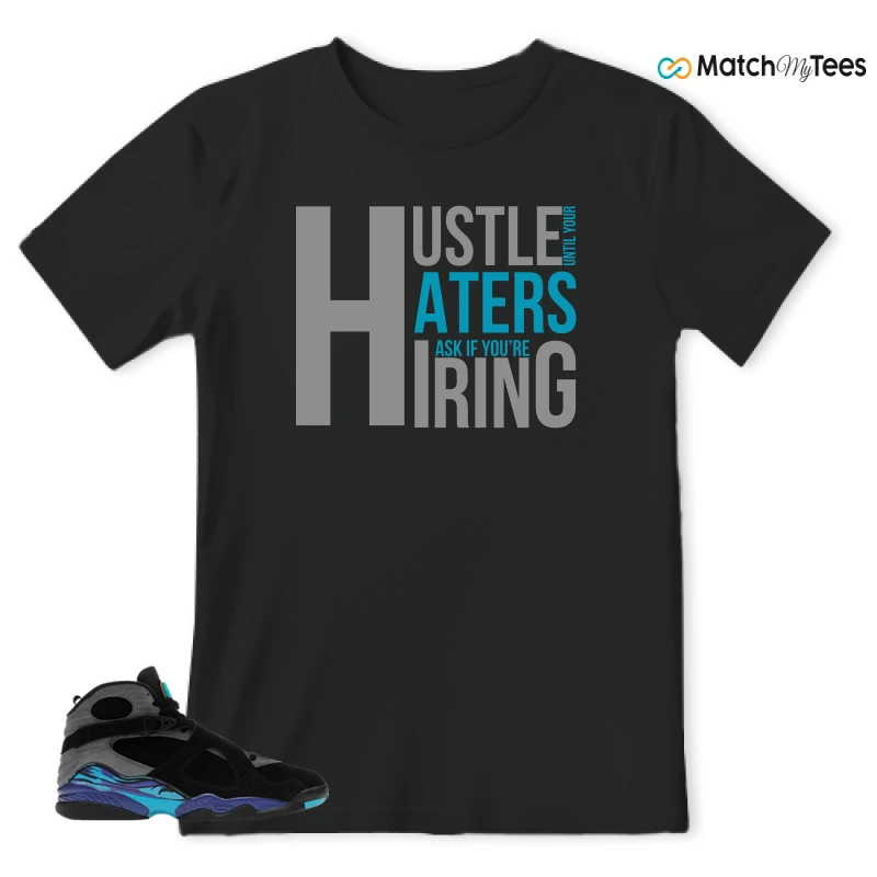 NIKE AIR JORDAN 8 AQUA SNEAKER Matching Tees t-shirt