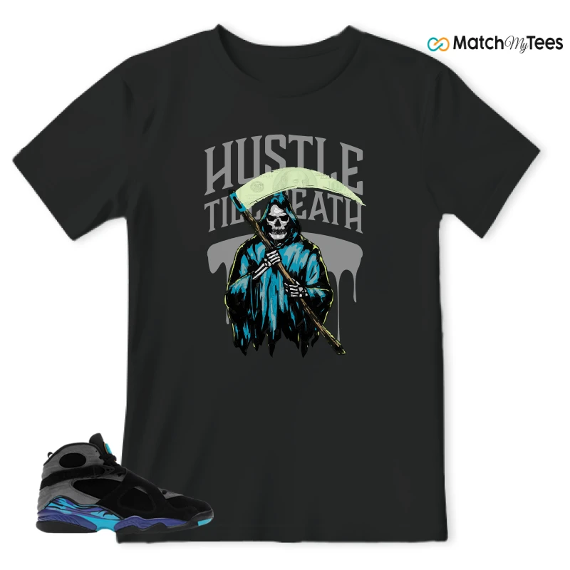NIKE AIR JORDAN 8 AQUA SNEAKER Matching Tees t-shirt