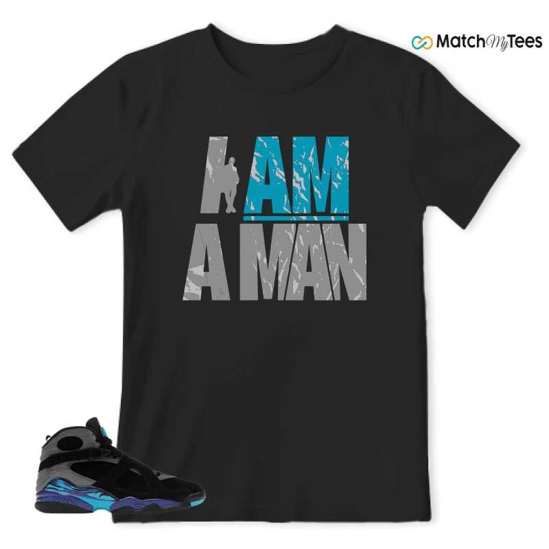 NIKE AIR JORDAN 8 AQUA SNEAKER Matching Tees t-shirt