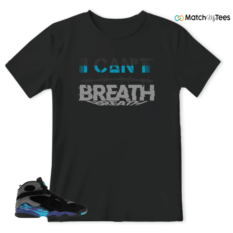 NIKE AIR JORDAN 8 AQUA SNEAKER Matching Tees t-shirt