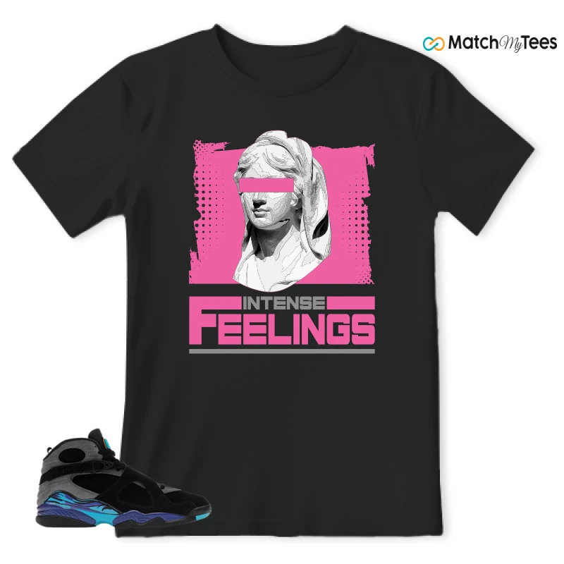 NIKE AIR JORDAN 8 AQUA SNEAKER Matching Tees t-shirt