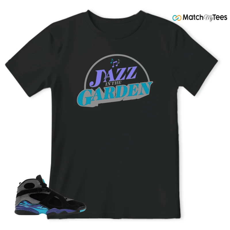 NIKE AIR JORDAN 8 AQUA SNEAKER Matching Tees t-shirt