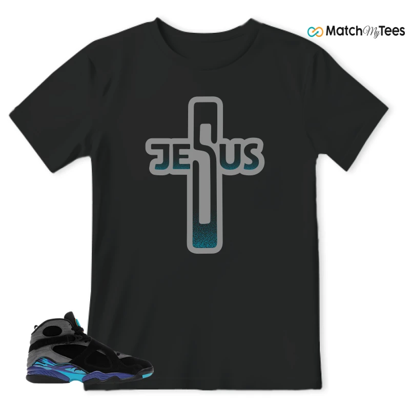NIKE AIR JORDAN 8 AQUA SNEAKER Matching Tees t-shirt