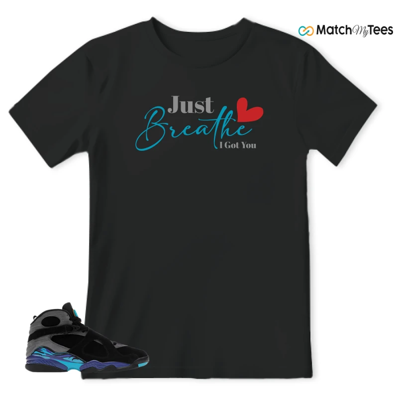 NIKE AIR JORDAN 8 AQUA SNEAKER Matching Tees t-shirt