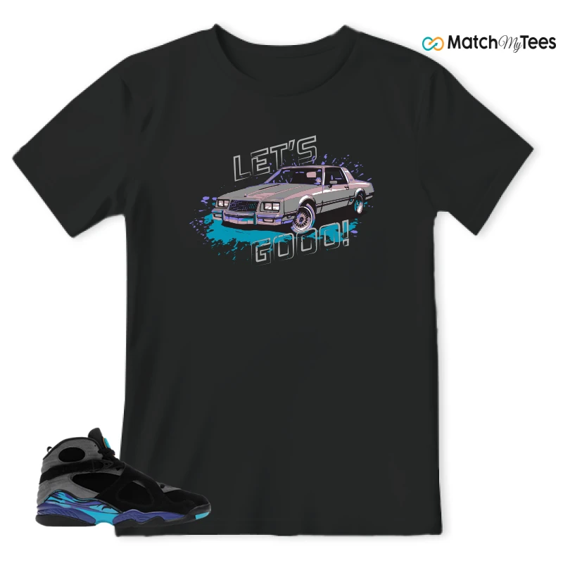 NIKE AIR JORDAN 8 AQUA SNEAKER Matching Tees t-shirt