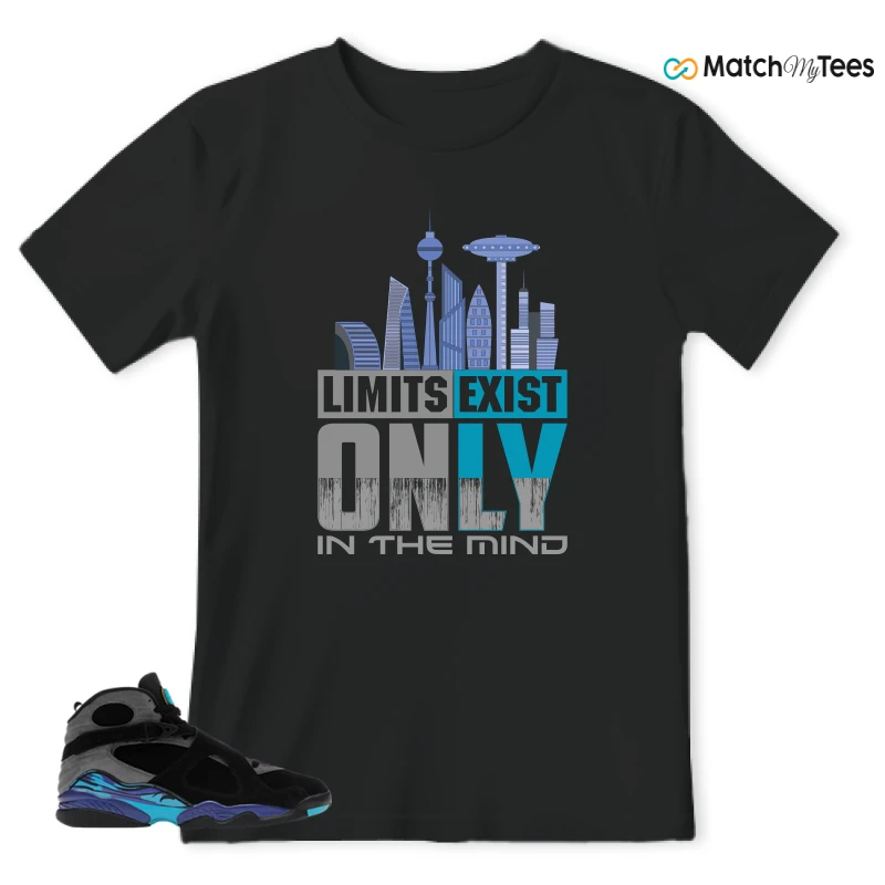 NIKE AIR JORDAN 8 AQUA SNEAKER Matching Tees t-shirt