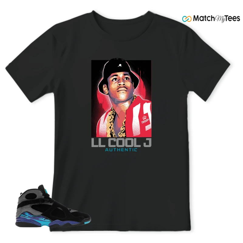 NIKE AIR JORDAN 8 AQUA SNEAKER Matching Tees t-shirt