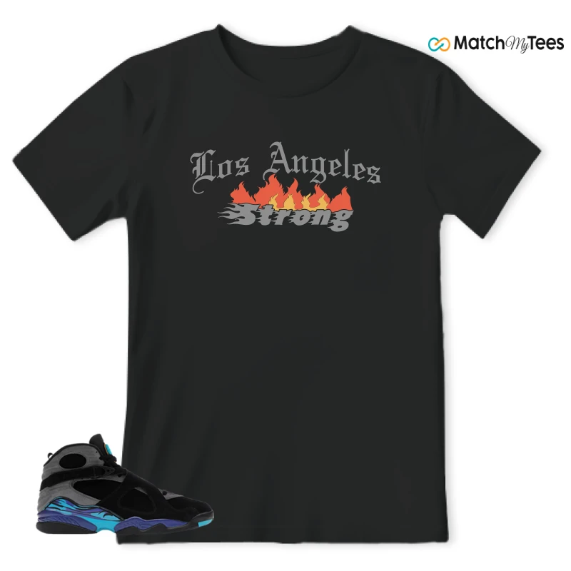 NIKE AIR JORDAN 8 AQUA SNEAKER Matching Tees t-shirt