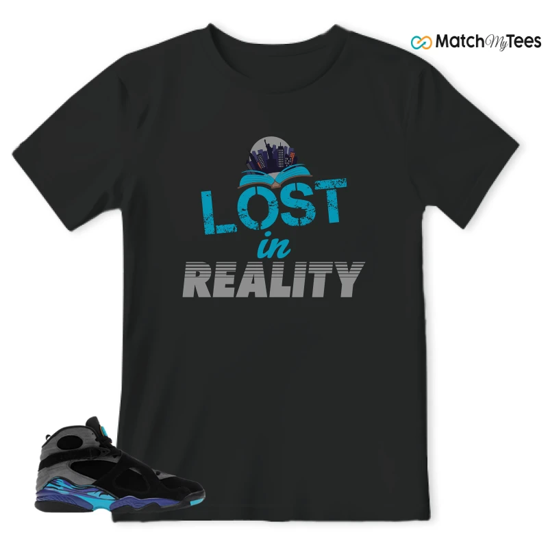 NIKE AIR JORDAN 8 AQUA SNEAKER Matching Tees t-shirt