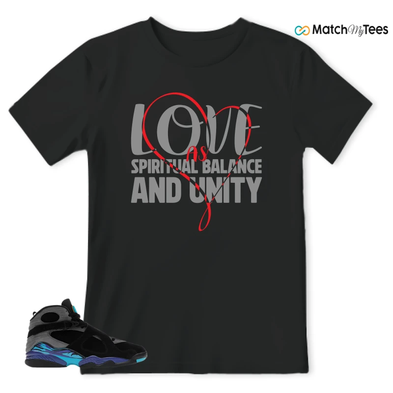 NIKE AIR JORDAN 8 AQUA SNEAKER Matching Tees t-shirt