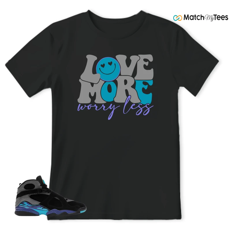 NIKE AIR JORDAN 8 AQUA SNEAKER Matching Tees t-shirt