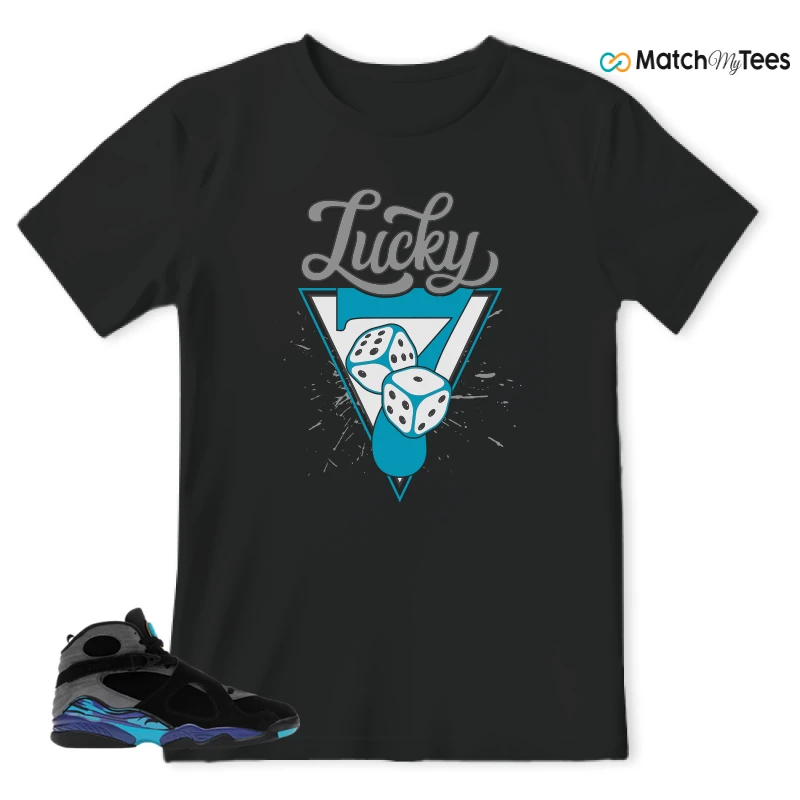 NIKE AIR JORDAN 8 AQUA SNEAKER Matching Tees t-shirt