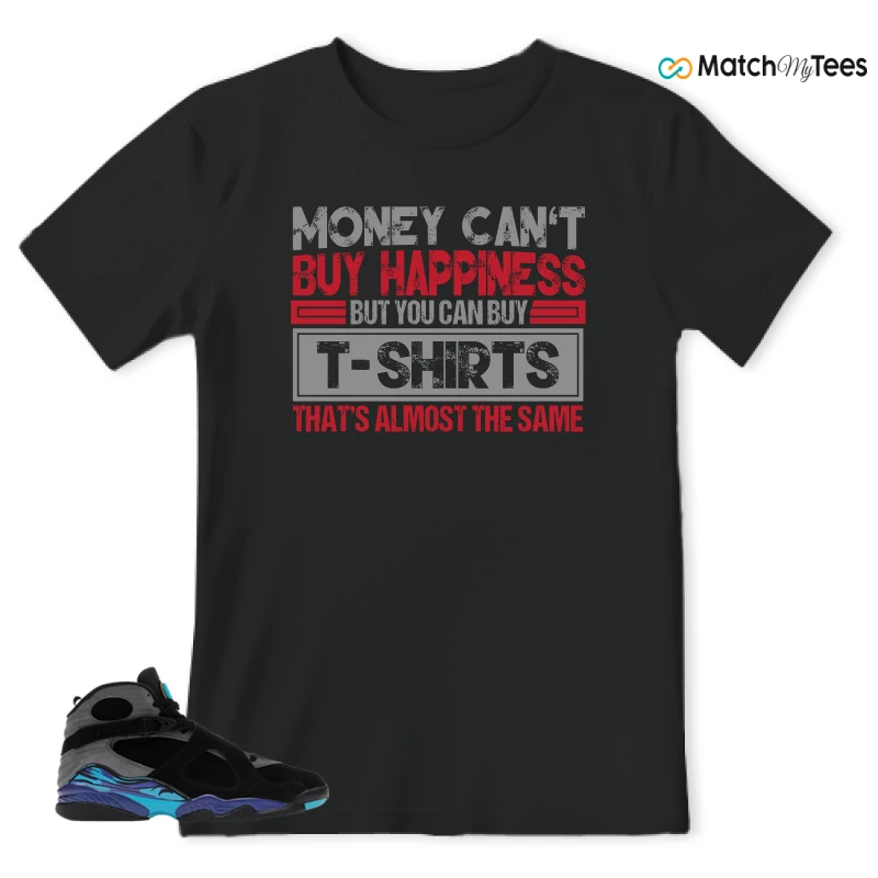 NIKE AIR JORDAN 8 AQUA SNEAKER Matching Tees t-shirt