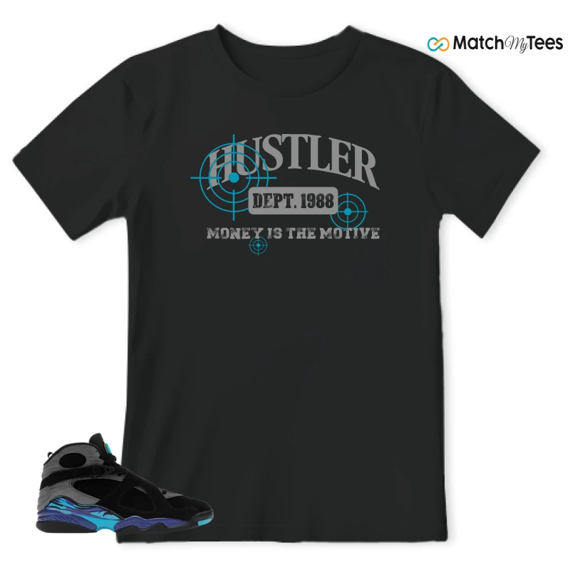 NIKE AIR JORDAN 8 AQUA SNEAKER Matching Tees t-shirt