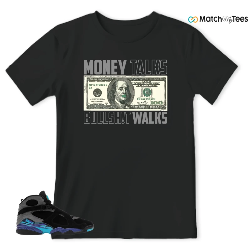 NIKE AIR JORDAN 8 AQUA SNEAKER Matching Tees t-shirt