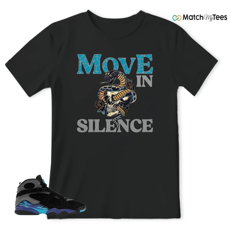 NIKE AIR JORDAN 8 AQUA SNEAKER Matching Tees t-shirt
