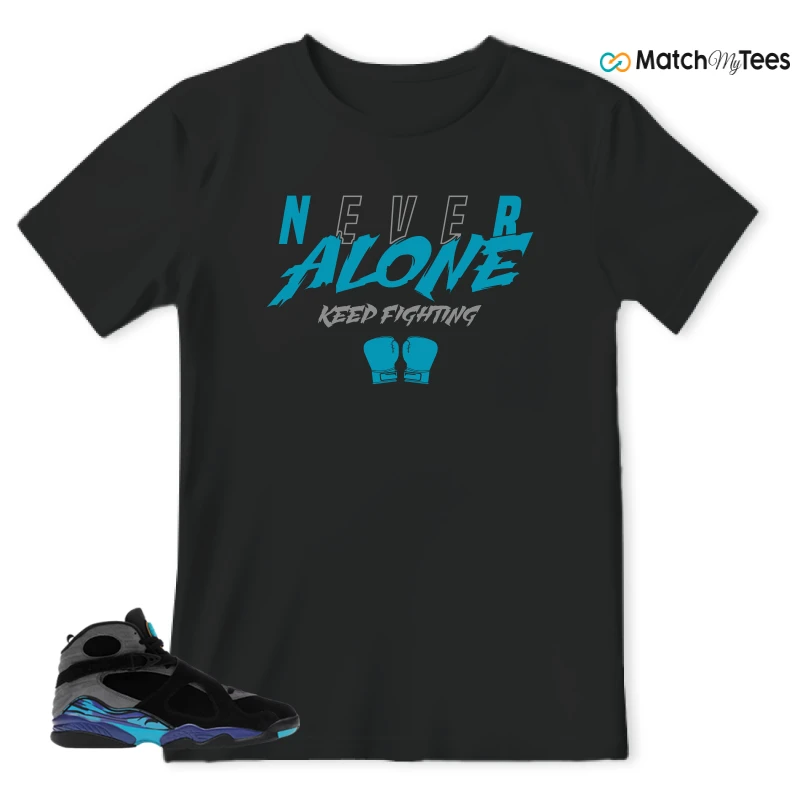 NIKE AIR JORDAN 8 AQUA SNEAKER Matching Tees t-shirt