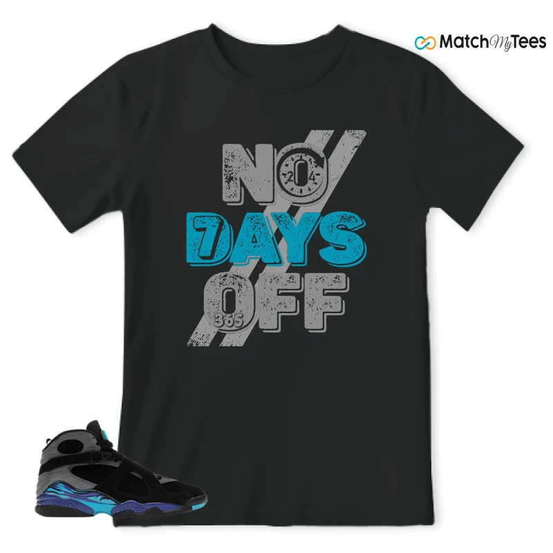 NIKE AIR JORDAN 8 AQUA SNEAKER Matching Tees t-shirt
