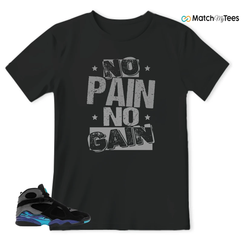 NIKE AIR JORDAN 8 AQUA SNEAKER Matching Tees t-shirt