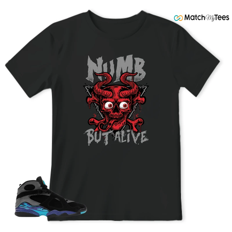 NIKE AIR JORDAN 8 AQUA SNEAKER Matching Tees t-shirt
