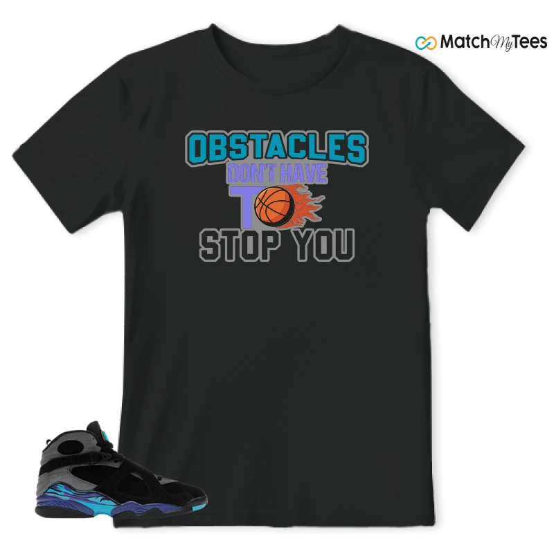 NIKE AIR JORDAN 8 AQUA SNEAKER Matching Tees t-shirt
