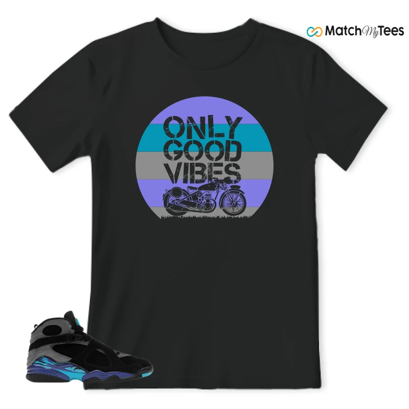 NIKE AIR JORDAN 8 AQUA SNEAKER Matching Tees t-shirt