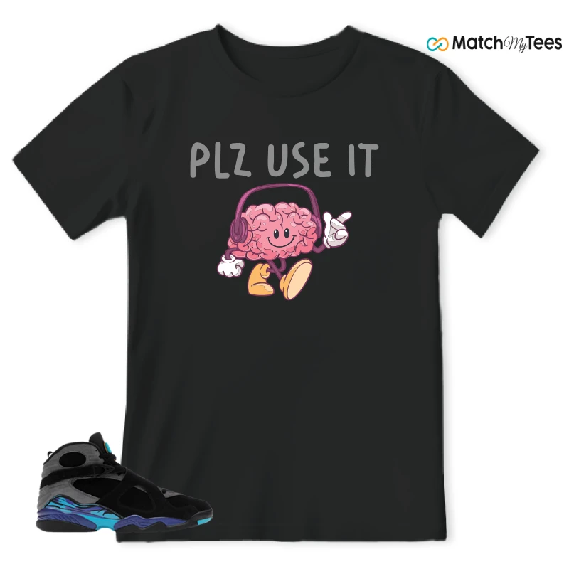 NIKE AIR JORDAN 8 AQUA SNEAKER Matching Tees t-shirt