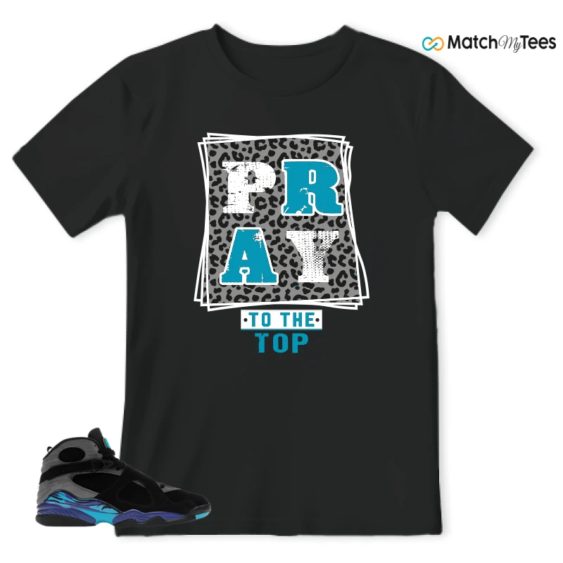 NIKE AIR JORDAN 8 AQUA SNEAKER Matching Tees t-shirt