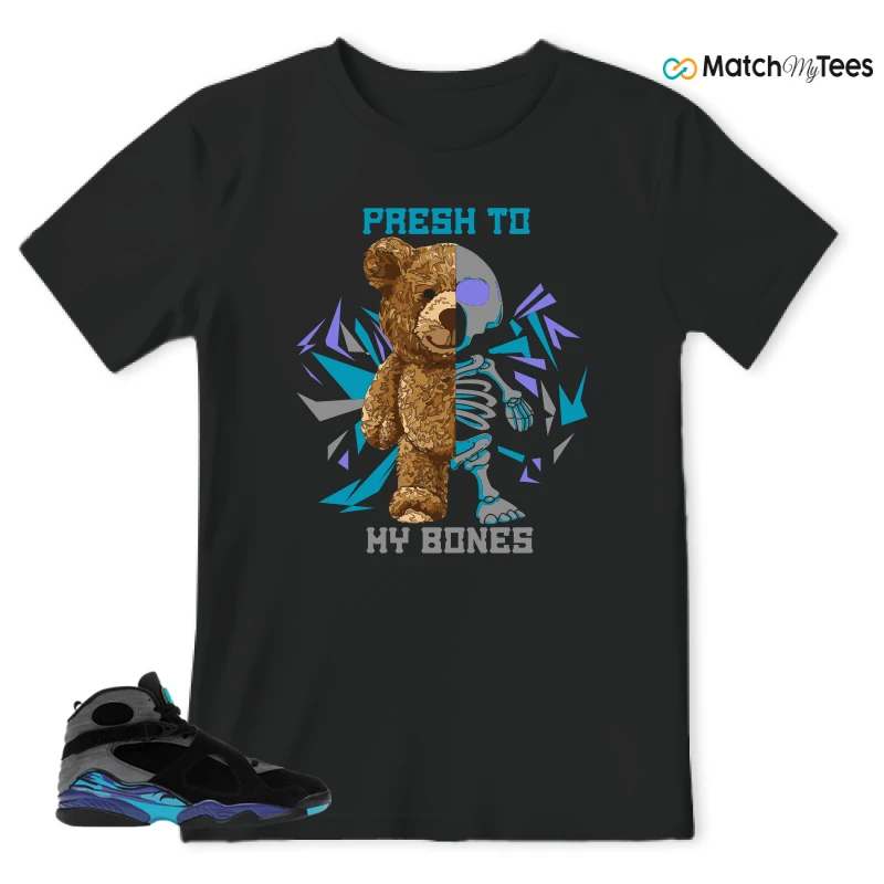 NIKE AIR JORDAN 8 AQUA SNEAKER Matching Tees t-shirt