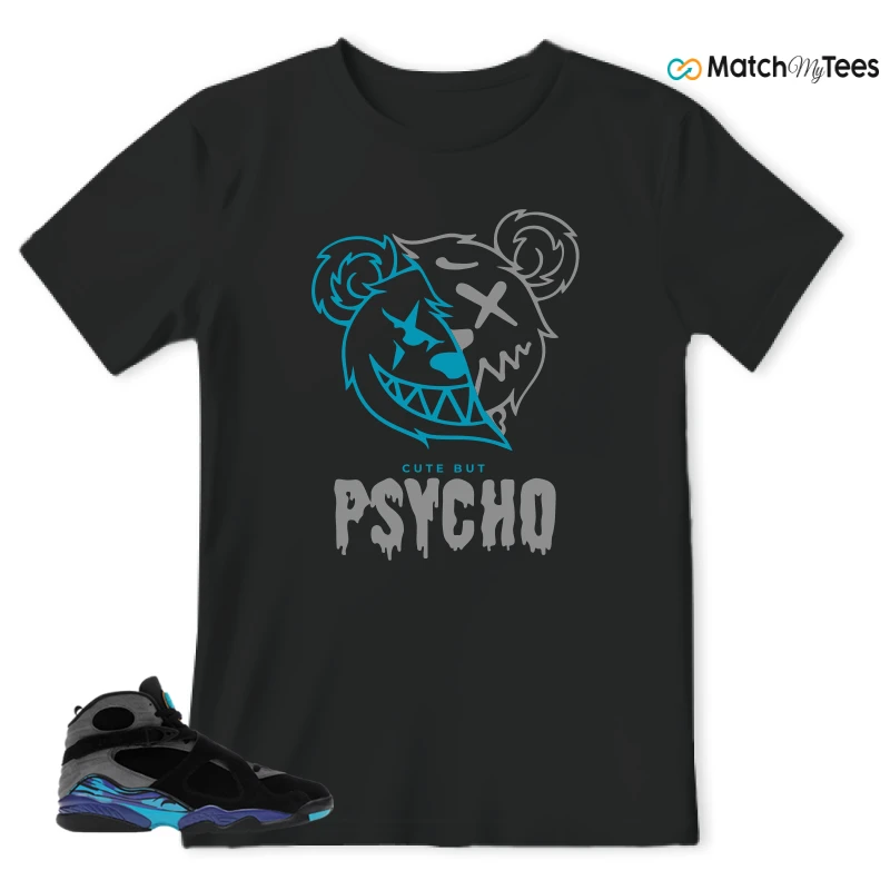 NIKE AIR JORDAN 8 AQUA SNEAKER Matching Tees t-shirt