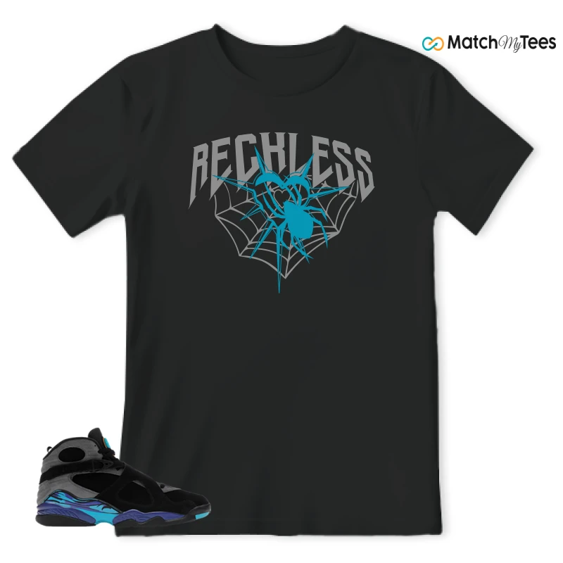 NIKE AIR JORDAN 8 AQUA SNEAKER Matching Tees t-shirt