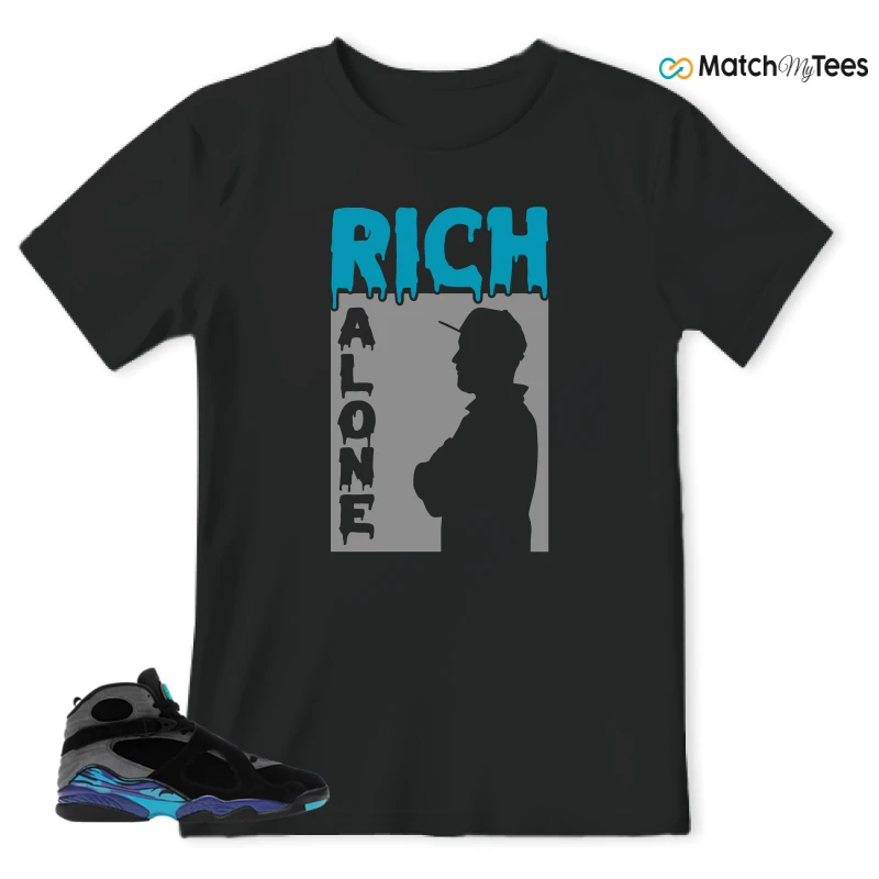 NIKE AIR JORDAN 8 AQUA SNEAKER Matching Tees t-shirt