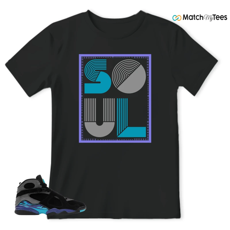 NIKE AIR JORDAN 8 AQUA SNEAKER Matching Tees t-shirt