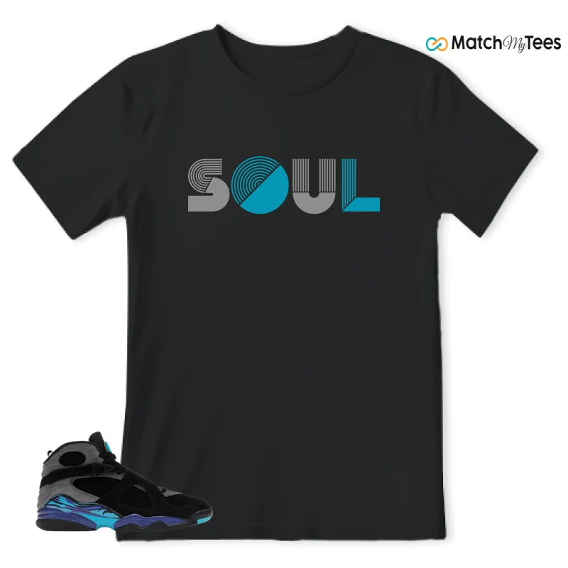 NIKE AIR JORDAN 8 AQUA SNEAKER Matching Tees t-shirt