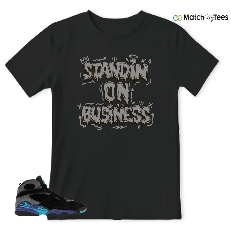 NIKE AIR JORDAN 8 AQUA SNEAKER Matching Tees t-shirt