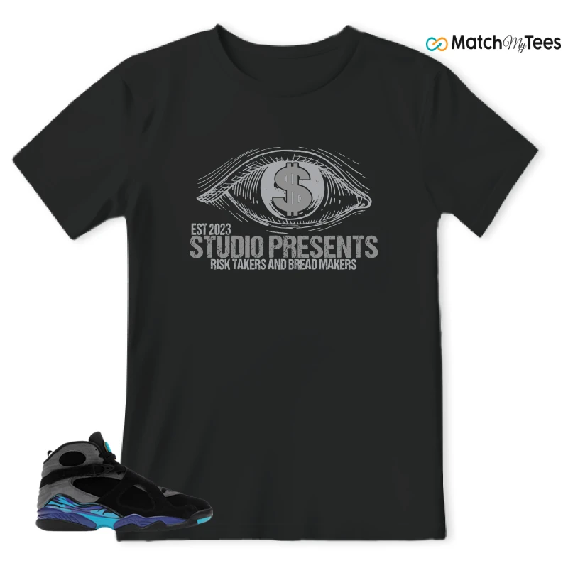 NIKE AIR JORDAN 8 AQUA SNEAKER Matching Tees t-shirt