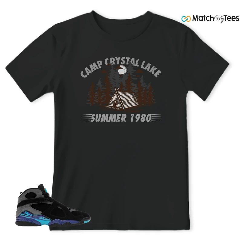 NIKE AIR JORDAN 8 AQUA SNEAKER Matching Tees t-shirt