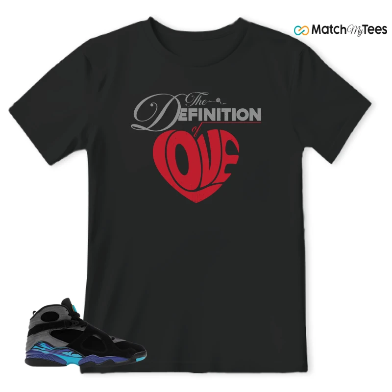 NIKE AIR JORDAN 8 AQUA SNEAKER Matching Tees t-shirt
