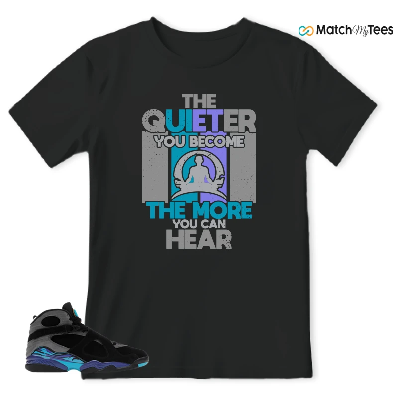 NIKE AIR JORDAN 8 AQUA SNEAKER Matching Tees t-shirt