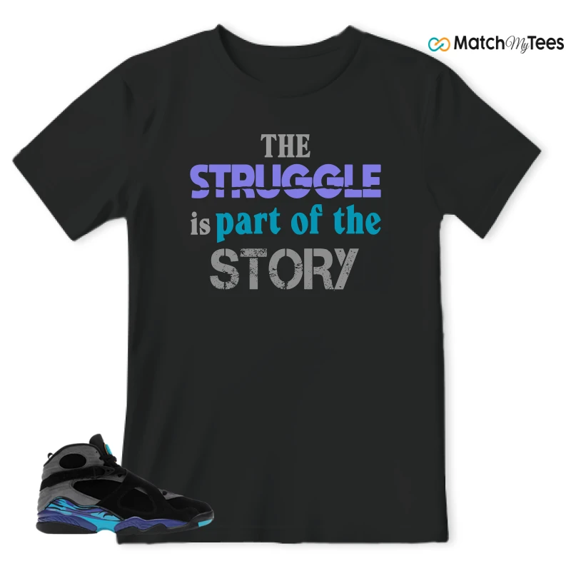NIKE AIR JORDAN 8 AQUA SNEAKER Matching Tees t-shirt